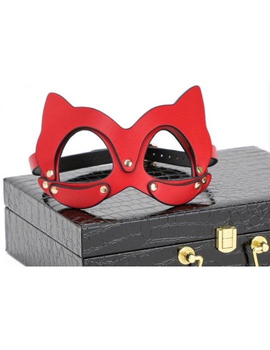 Coffret BDSM Luxury Noir-Rouge 8 Pièces