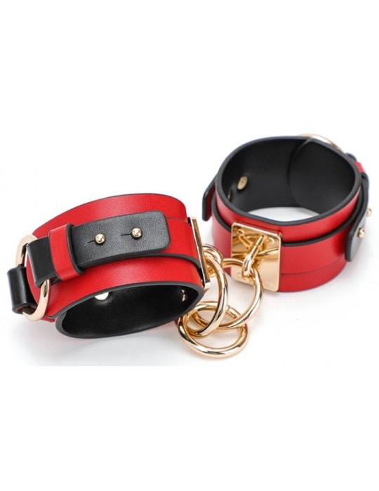 Coffret BDSM Luxury Noir-Rouge 8 Pièces