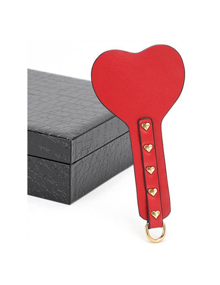 Coffret BDSM Luxury Noir-Rouge 8 Pièces