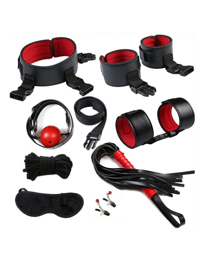 Kit Eye-Splice Noir-Rouge 8 pièces Kit Eye-Splice Noir-Rouge 8 pièces