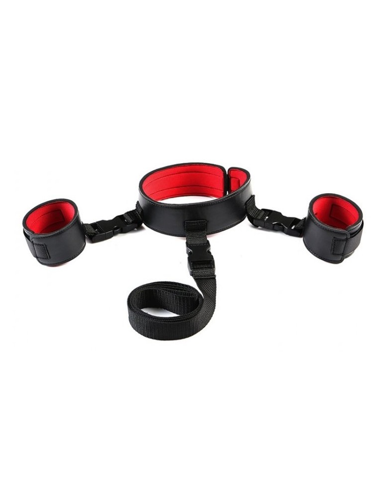 Kit Eye-Splice Noir-Rouge 8 pièces