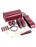 Set BDSM 6 pièces Rouge foncé