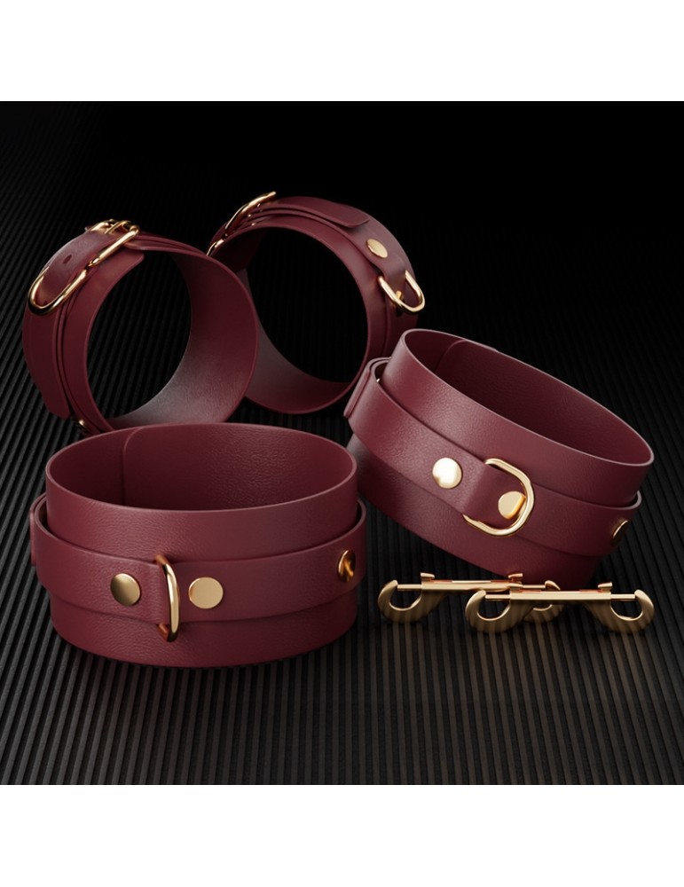 Kit BDSM 11 Pièces Clarissa Rouge