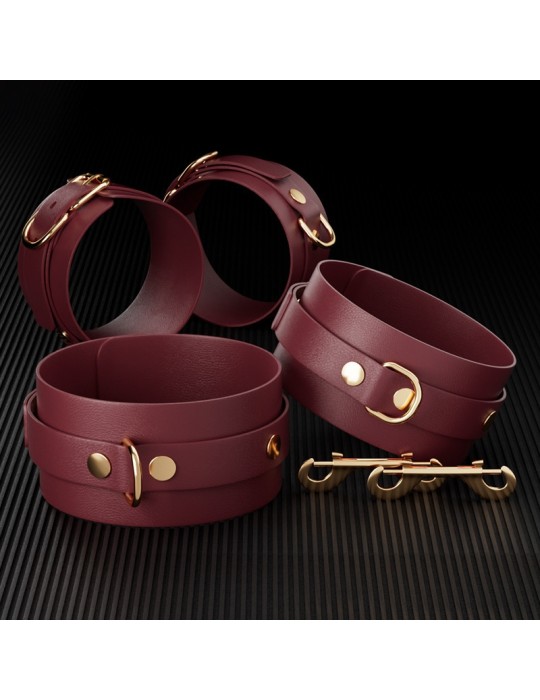 Kit BDSM 11 Pièces Clarissa Rouge