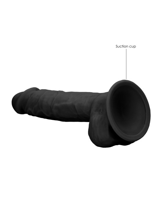 Gode Silicone realrock ventouse 18 x 4.5 cm