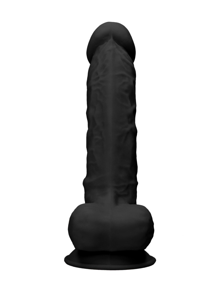 Gode Silicone realrock ventouse 18 x 4.5 cm