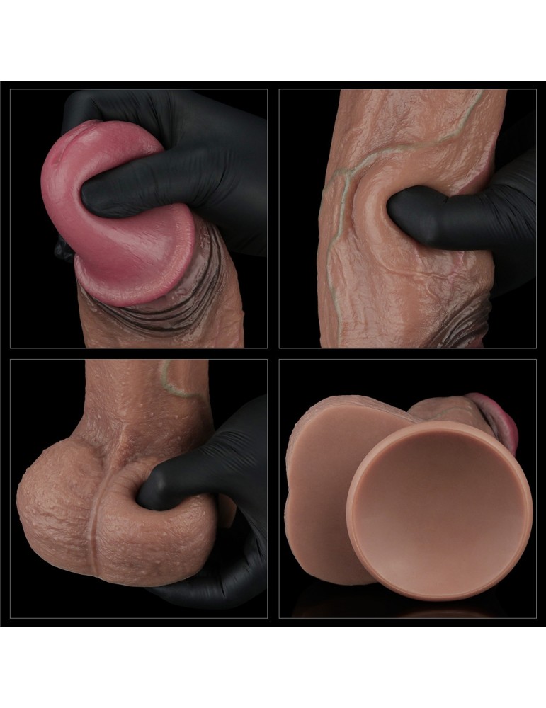 Gode Silicone Nat Cock 22 x 7cm