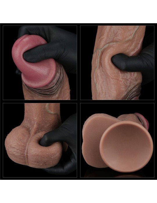 Gode Silicone Nat Cock 22 x 7cm
