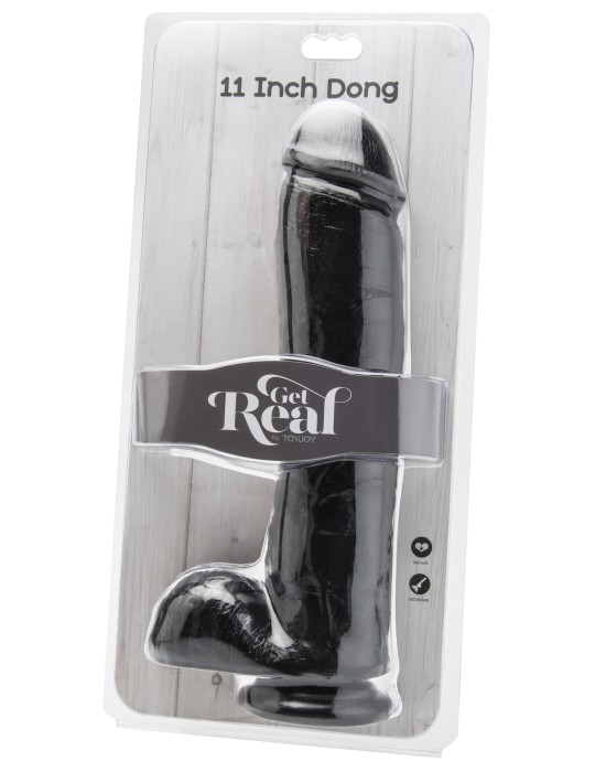 Gode Mega Tommy 22 x 6cm Noir