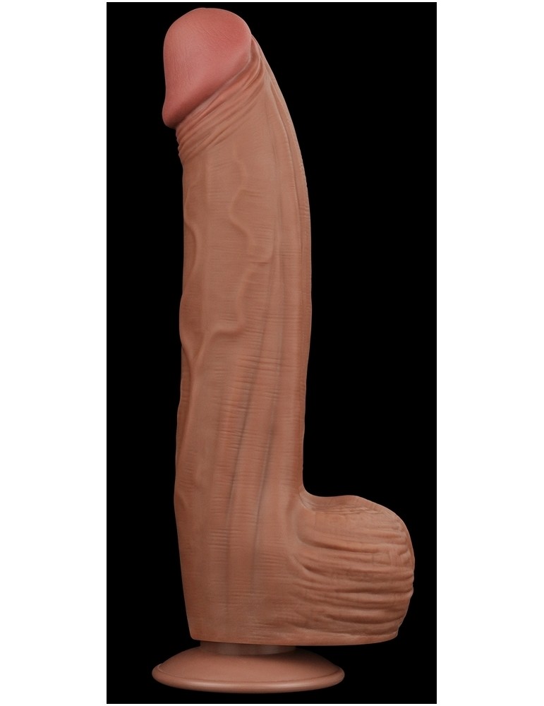 Gode Sliding Skin 23 x 6cm Marron