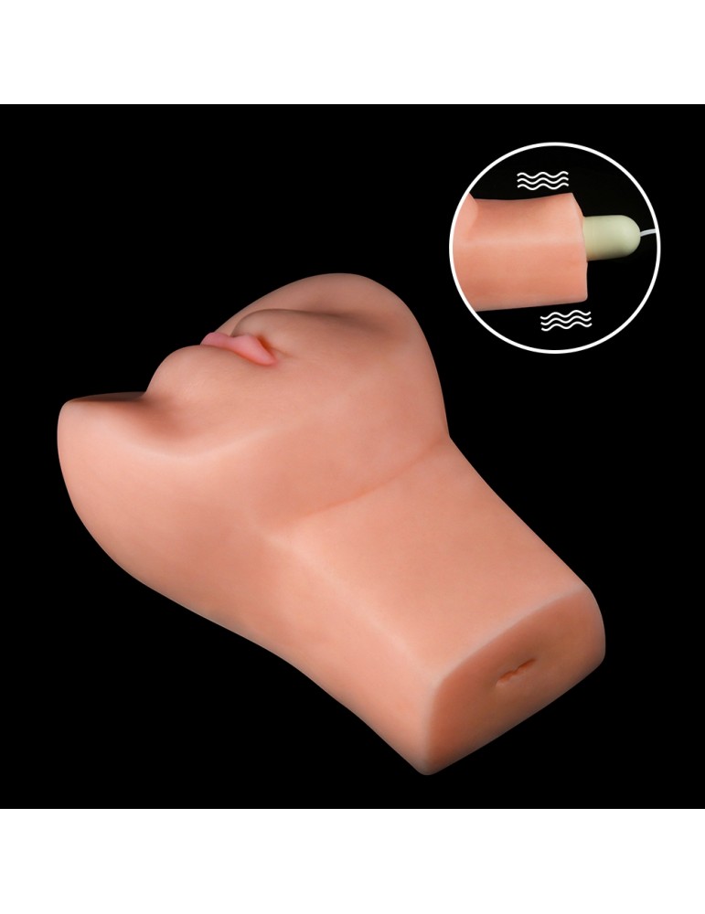 Masturbateur vibrant Pet pussy - 17 x 10 cm