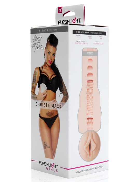 Masturbateur Fleshlight Girls CHRISTY MACK Attack