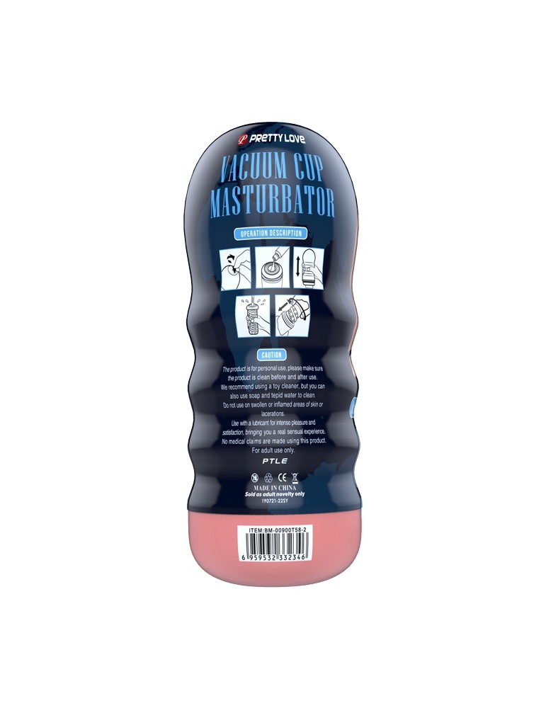 Masturbateur Vacuum Cup Pretty Love Bouche