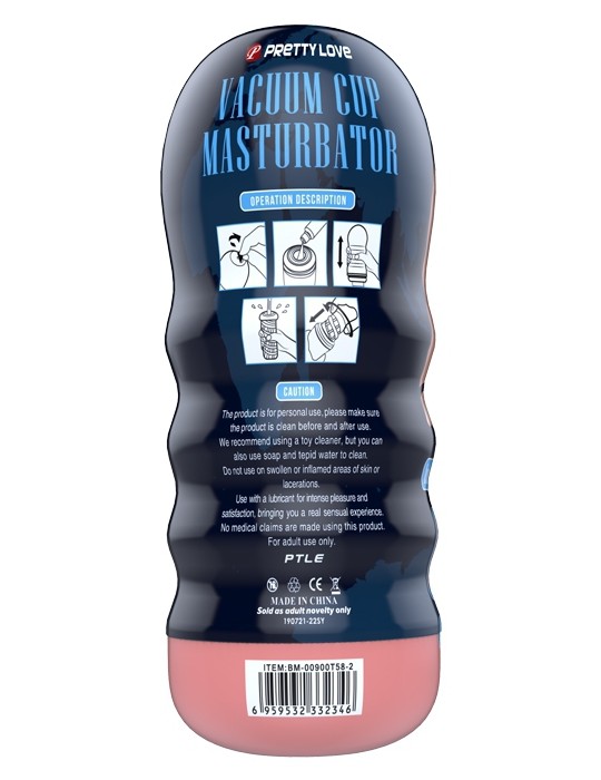 Masturbateur Vacuum Cup Pretty Love Bouche