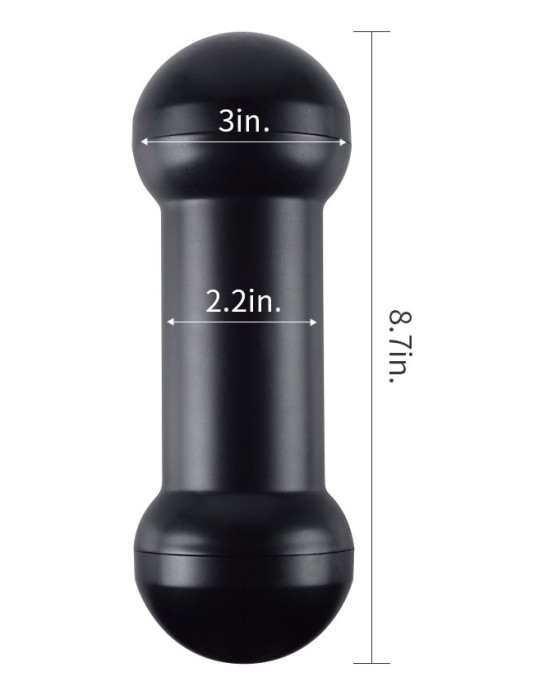 Masturbateur Double Side Vagin - Bouche
