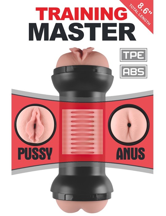 Masturbateur Double Side Vagin - Anus