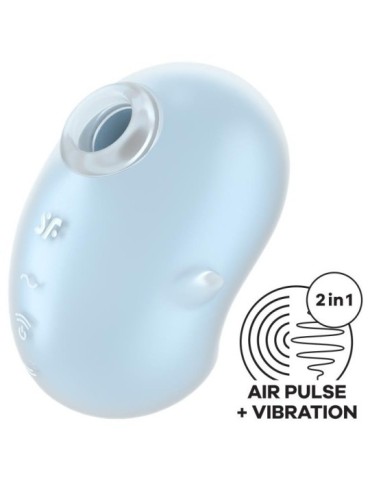 Stimulateur de Clitoris Cutie Ghost Bleu