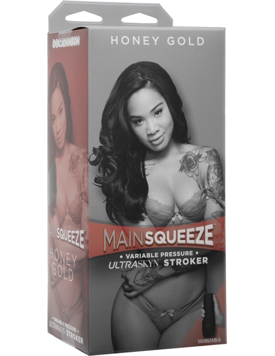 Masturbateur Main Squeeze Honey Gold