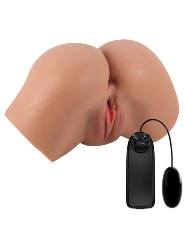 Masturbateur Fessier Vibrant CRAZY BULL Hailey Marron