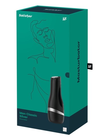 Masturbateur Satisfyer Men Classic Silver 2