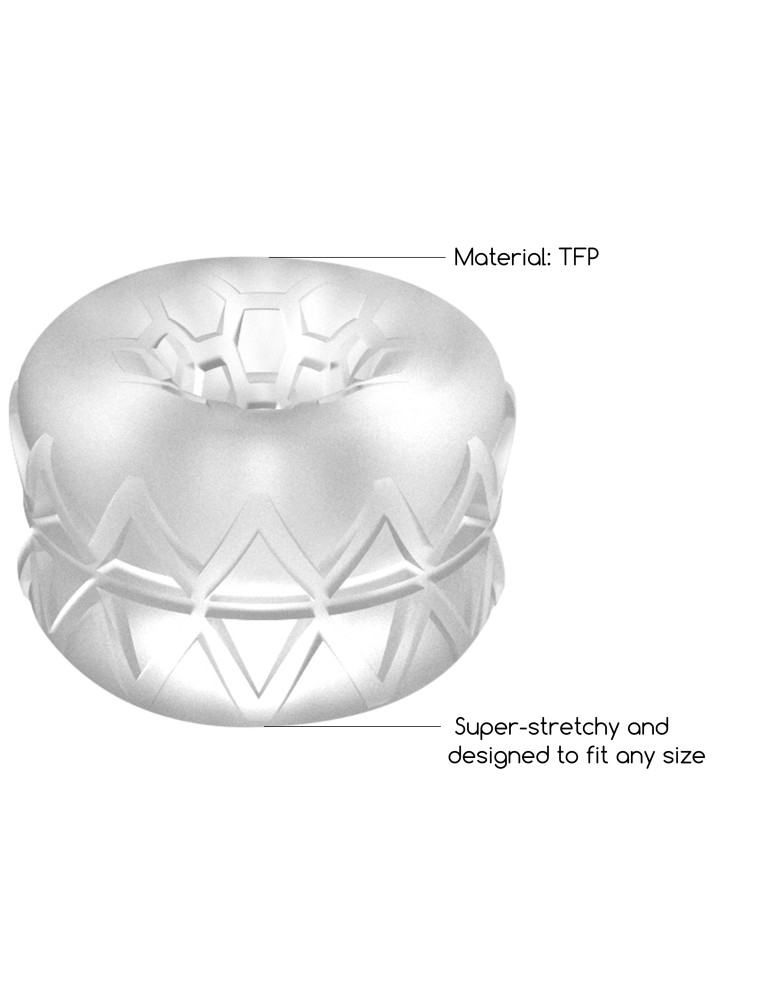 Anneau de masturbation Réversible Textured Sono n°92