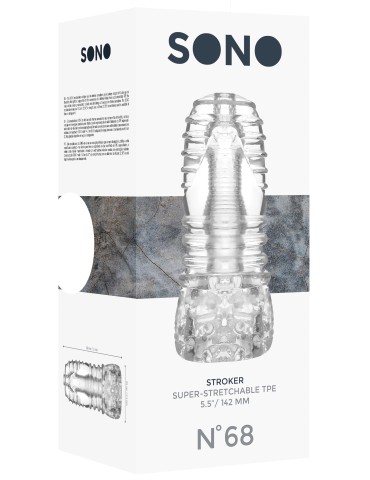 Masturbateur Super Stretch Sono N°68 Transparent 2