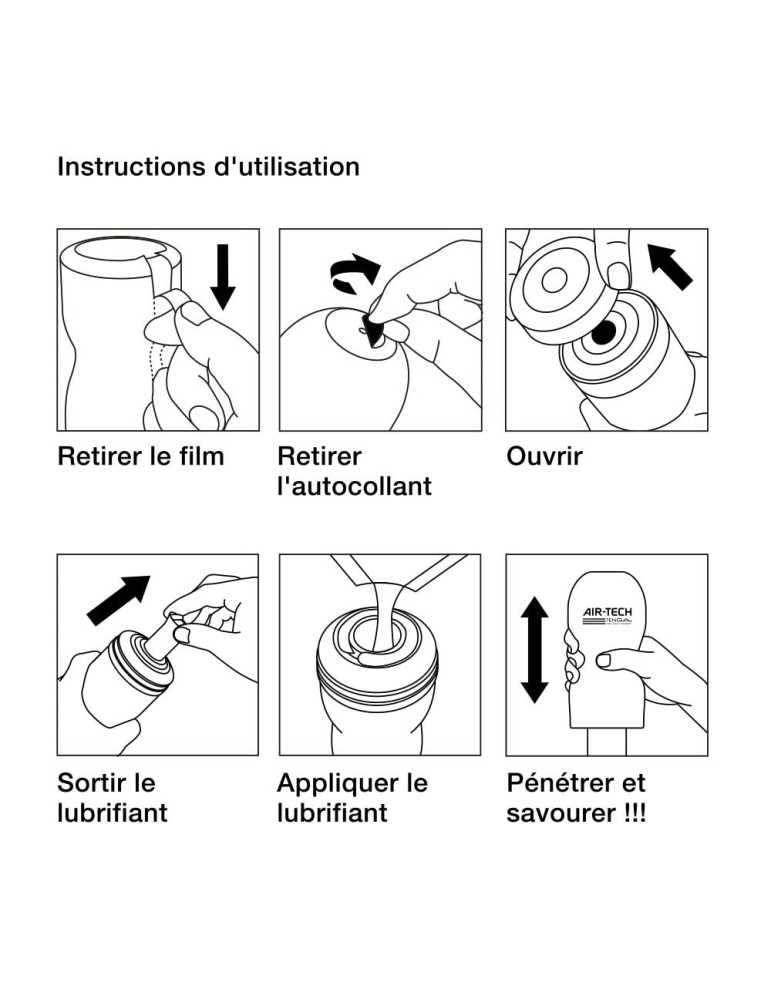 Masturbateur Tenga Air Flow Cup