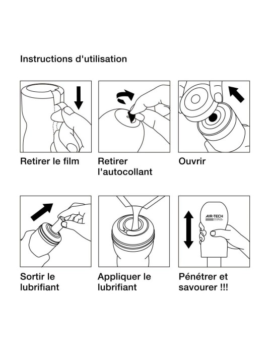 Masturbateur Tenga Air Flow Cup