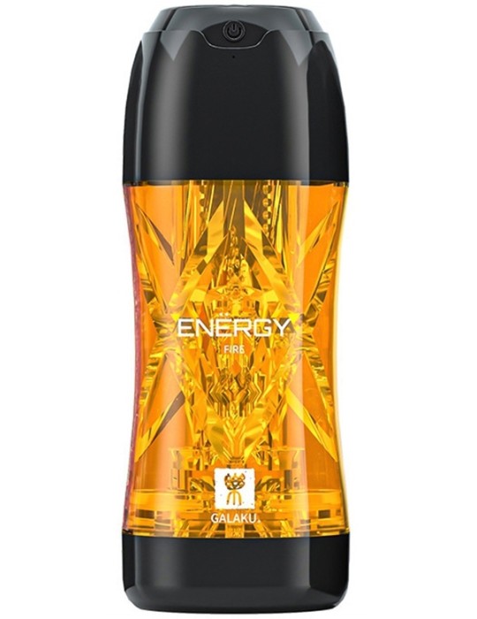 Masturbateur vibrant Energy Jaune