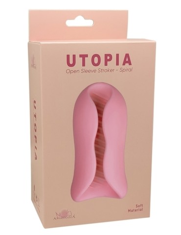 Masturbateur Utopia 14cm Rose 2