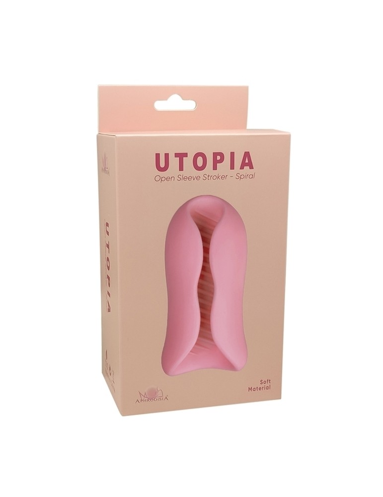 Masturbateur Utopia 14cm Rose