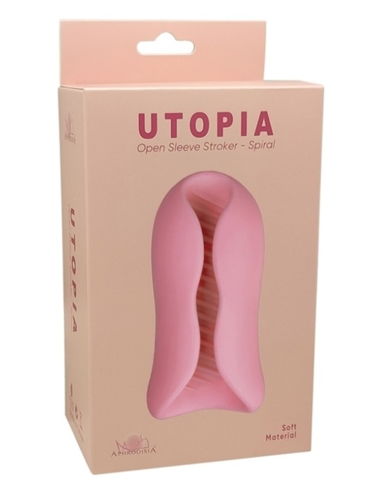 Masturbateur Utopia 14cm Rose