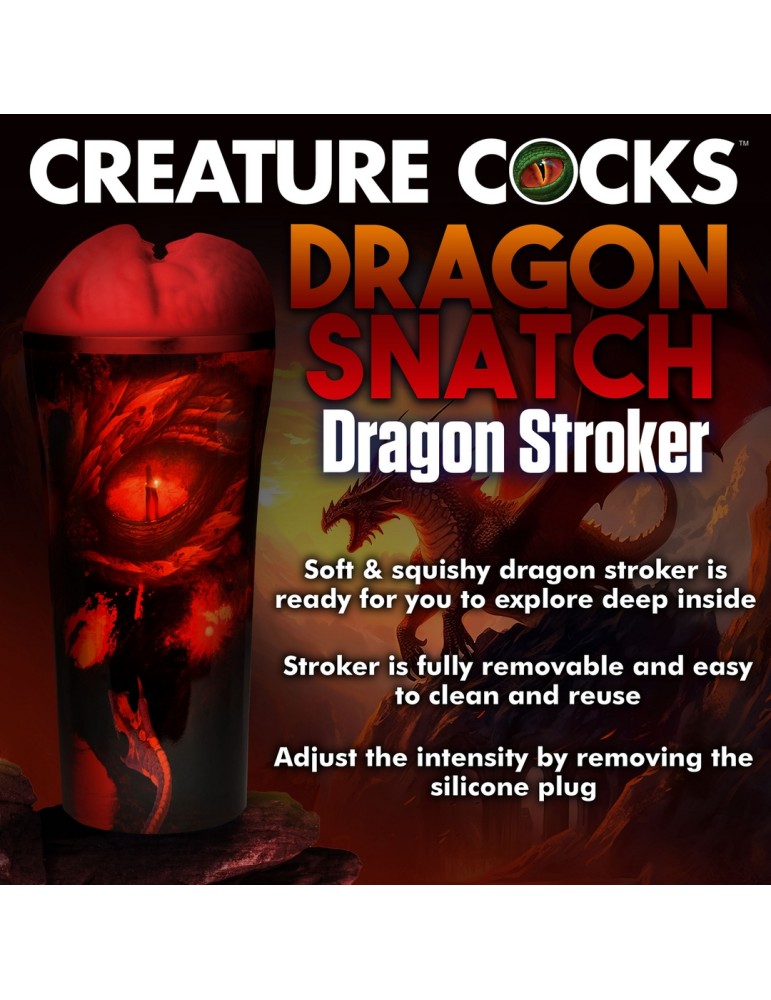 Masturbateur Creature Dragon Rouge