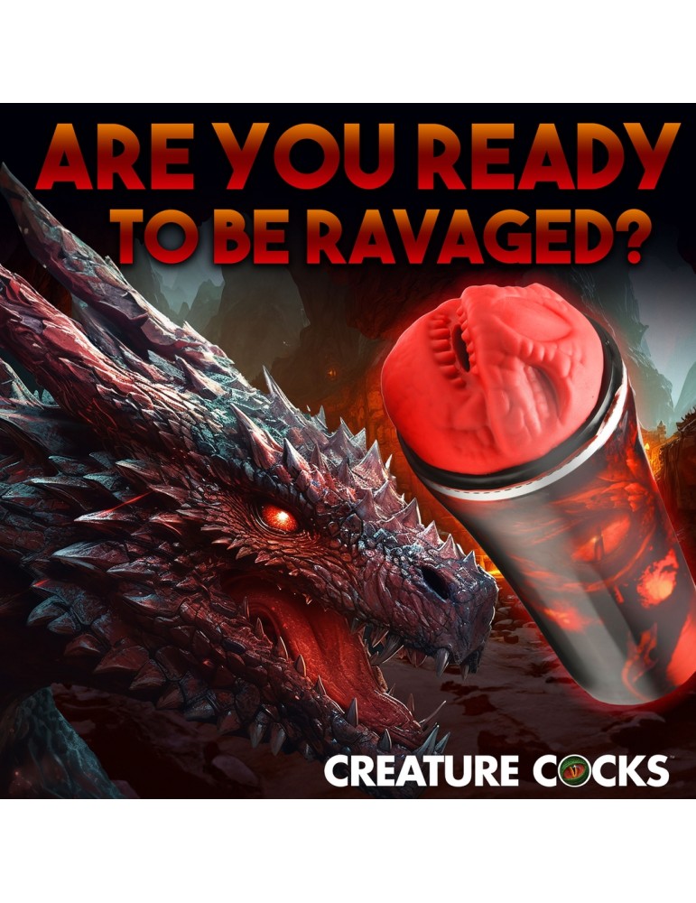 Masturbateur Creature Dragon Rouge