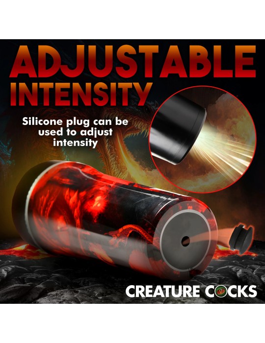 Masturbateur Creature Dragon Rouge