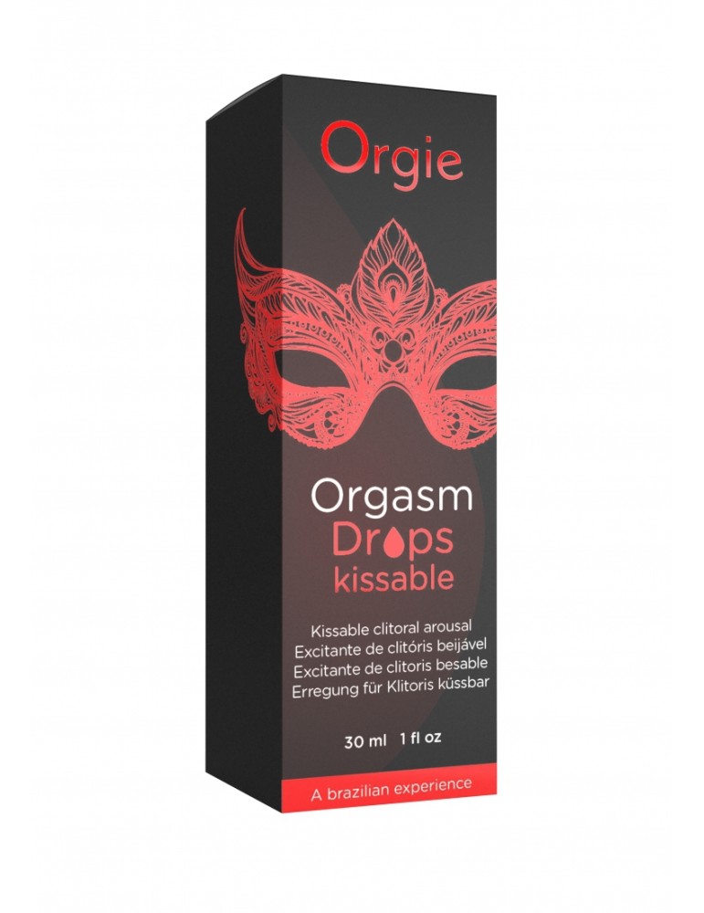 Gel stimulant embrassable pour clitoris Drops Kiss 30ml