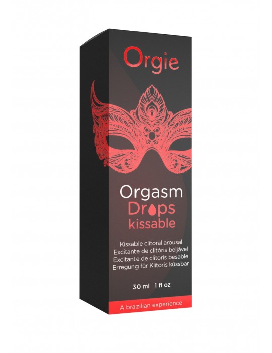 Gel stimulant embrassable pour clitoris Drops Kiss 30ml