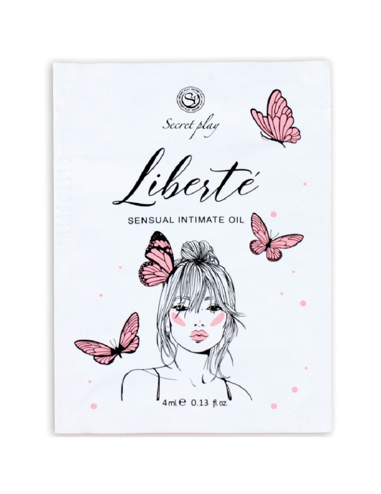 Dosette Huile intime Liberté Secret Play 4ml Dosette Huile intime Liberté Secret Play 4ml