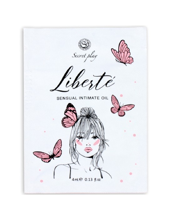 Dosette Huile intime Liberté Secret Play 4ml Dosette Huile intime Liberté Secret Play 4ml