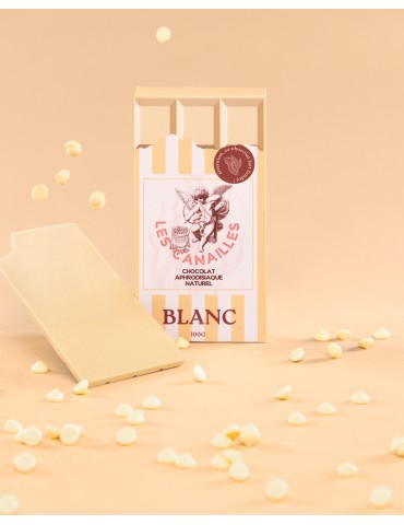 Tablette de Chocolat Aphrodisiaque blanc 100 g