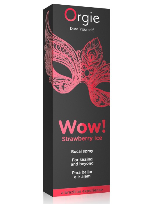 Spray pour Fellation Wow Fraise Glacée 10ml