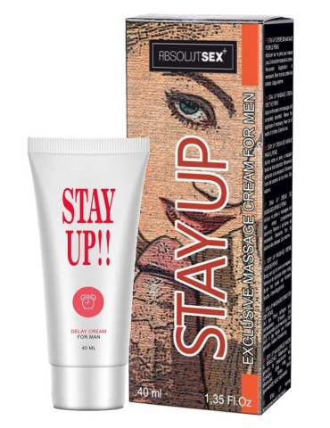 Crème de pénis Stay Up Menthe 40ml 2