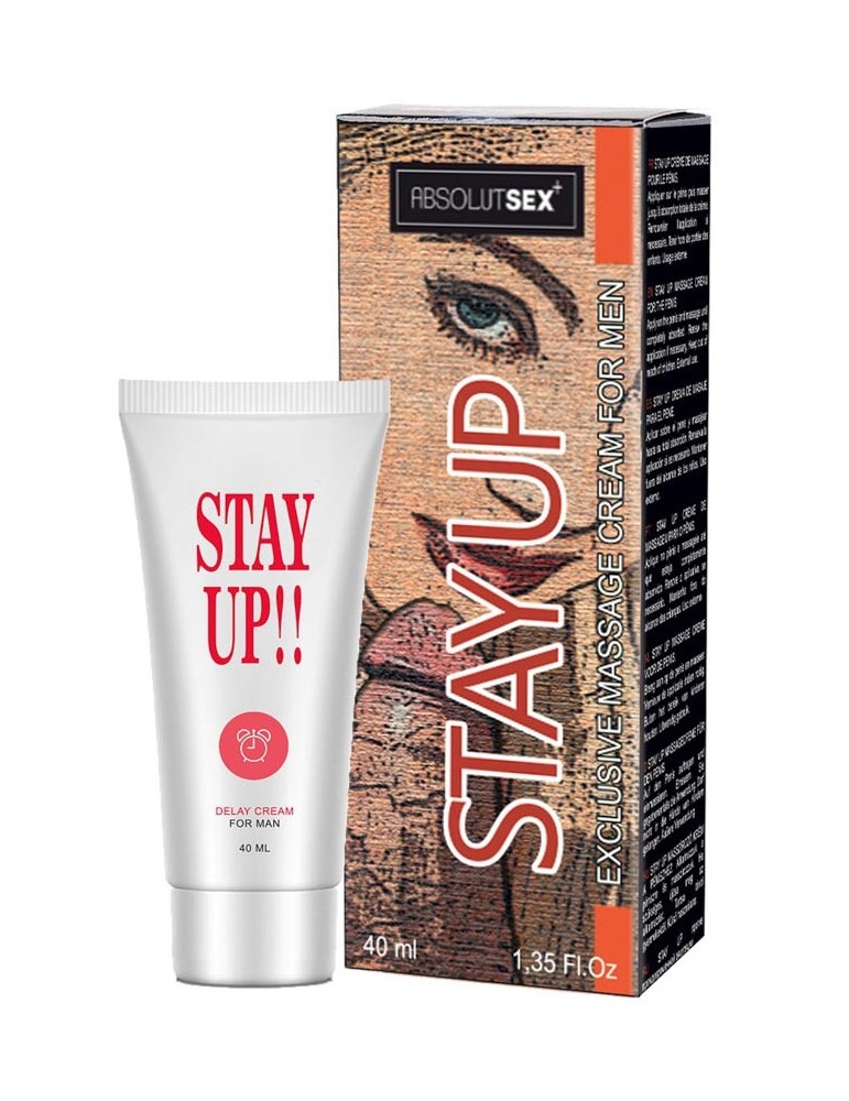 Crème de pénis Stay Up Menthe 40ml