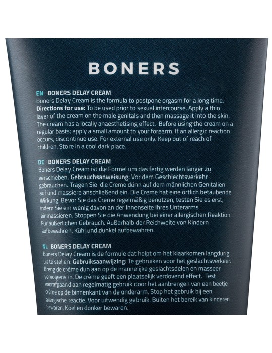 Crème retardante pour pénis Last Longer 100ml