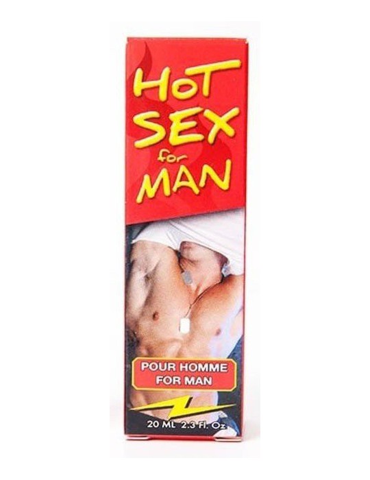 Aphrodisiaque HOT SEX MAN 20mL