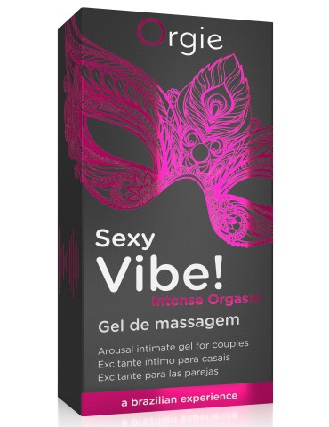 Gel Stimulant Sexy Vibe Intense Orgasm 15ml 2