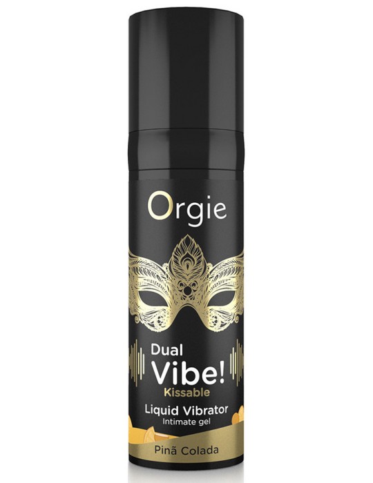 Gel Stimulant Dual Vibe Pina Colada 15ml