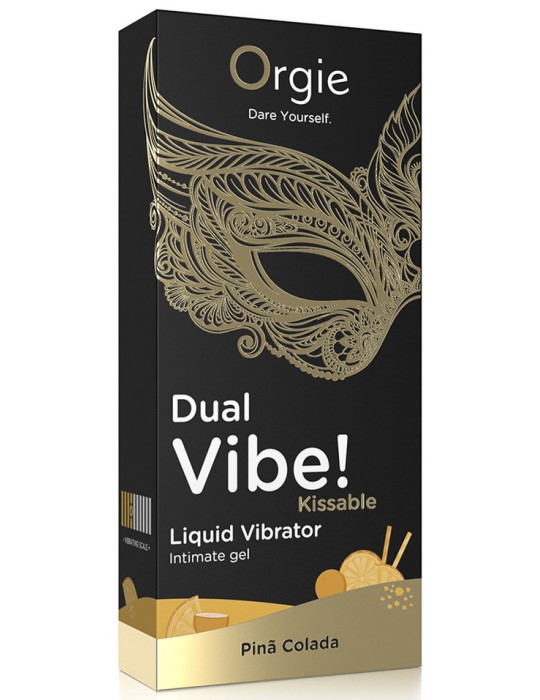 Gel Stimulant Dual Vibe Pina Colada 15ml