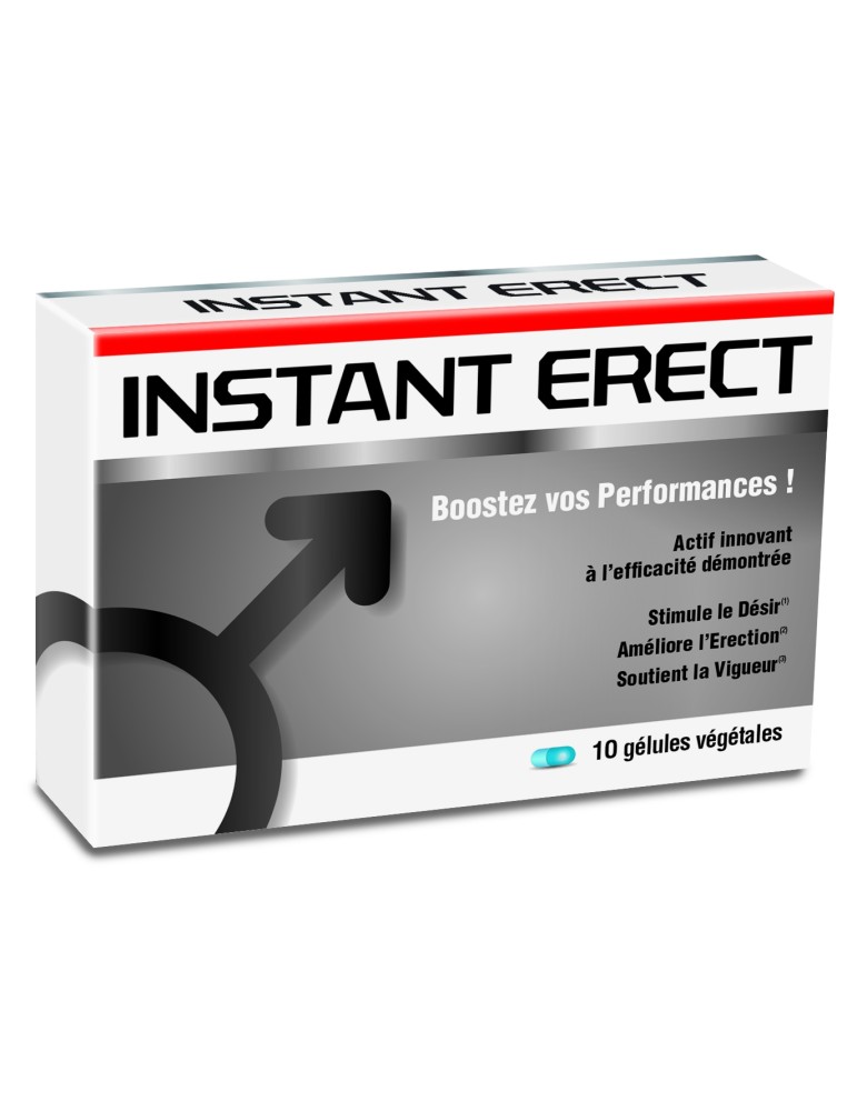 INSTANT ERECT 10 Gélules INSTANT ERECT 10 Gélules