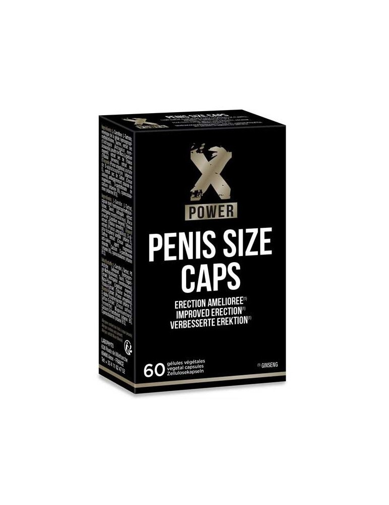 Stimulant d'érection Penis Size Caps XPower 60 Gélules Stimulant d'érection Penis Size Caps XPower 60 Gélules